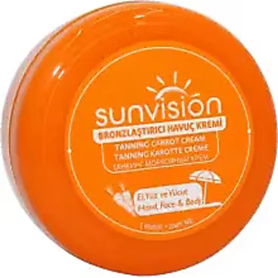 Sunvision Bronzlaştırıcı Havuç Kremi 100 ml