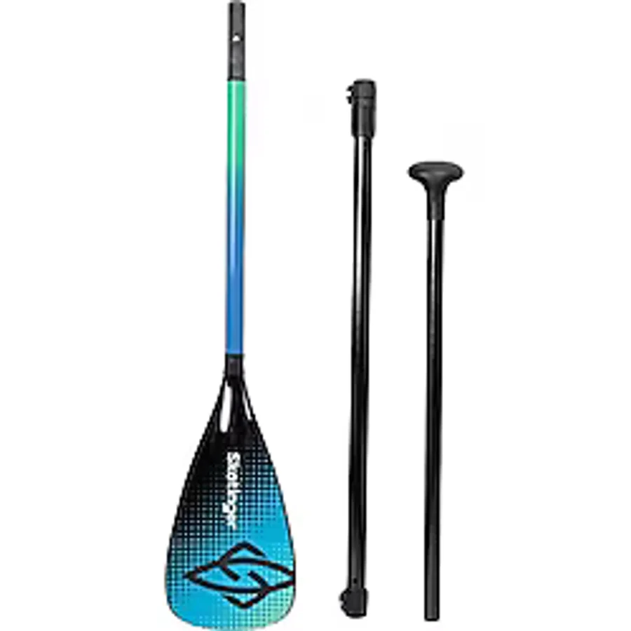 Sup Paddle Board Teleskobik Fiberglas Kürek