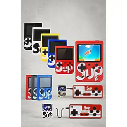 SUP Taşınabilir Video Oyun Konsolu 3" 400 Oyunlu Mini Atari Gameboy 2 Oyunculu
