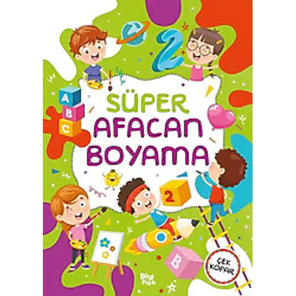 Süper Afacan Boyama Kitabı - Kolektif