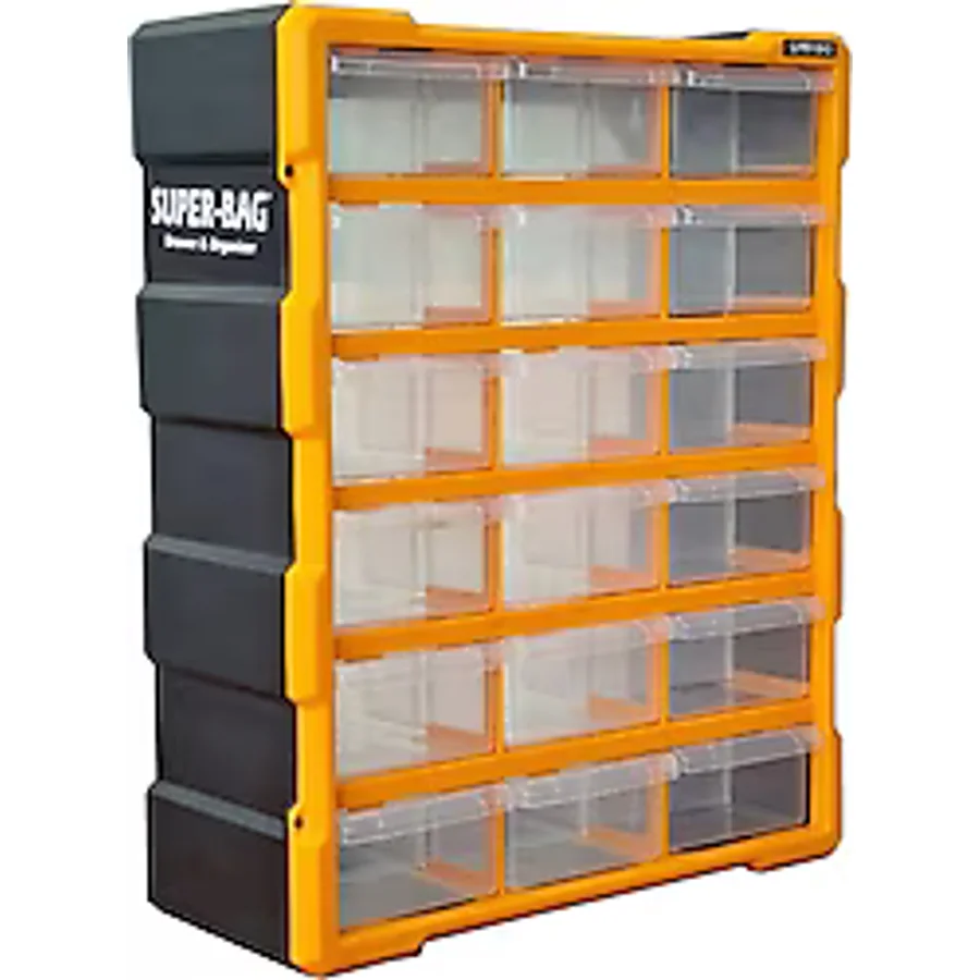 Süper Bag ASR-6002 18'li Mono Blok Çekmeceli Organizer