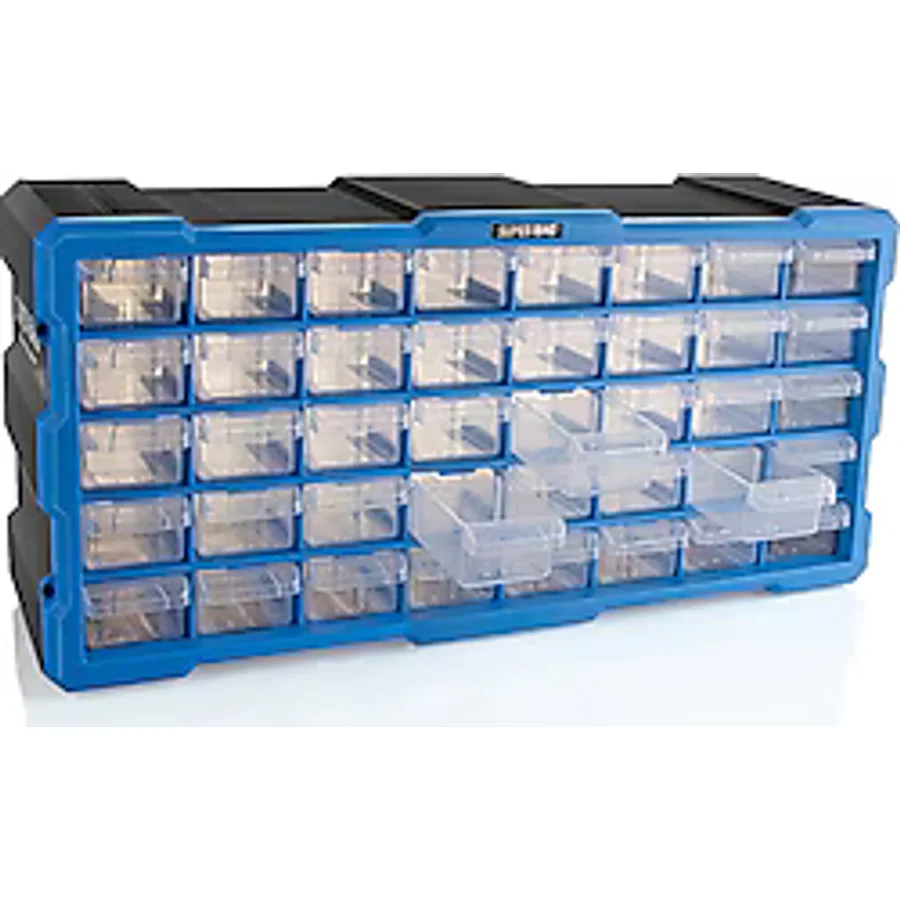 Süper Bag ASR-6003 40 Bölmeli Yatay Monoblok Çekmece Seti