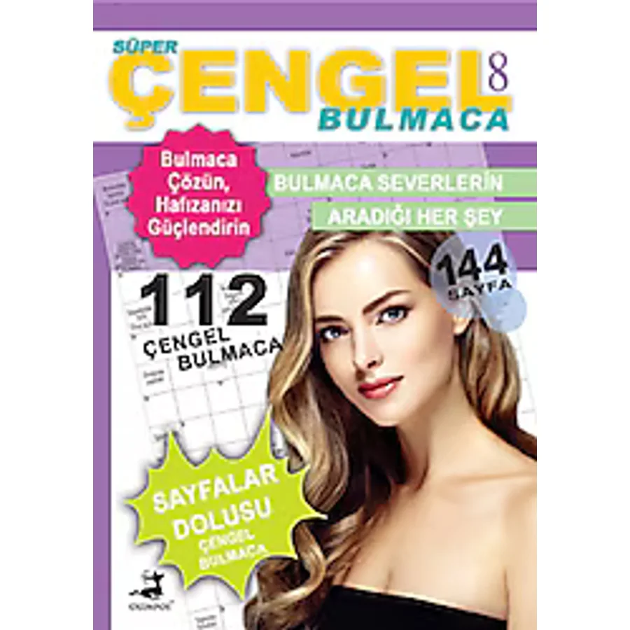 Süper Çengel Bulmaca 8 - Celal Kodamanoğlu