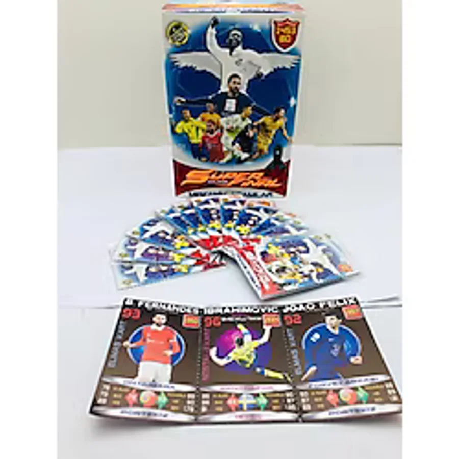 süper final Süper Final Mekanik Adamlar Futbolcu Kartları En Son Seri 50 Paket 3'lü (150 Kart)