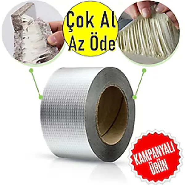 Süper Güçlü Su Sızdırmaz Çamur Bant Çatı Boru Çatlak Tamir Bandı