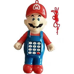 Süper Mario Sesli Müzikli Oyuncak Telefon 15 cm