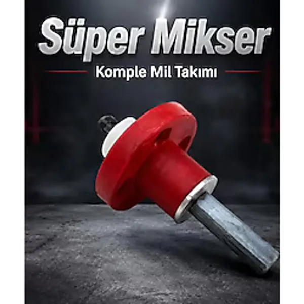 Süper Mikser Soğan ve Sebze Doğrama Bilyalı Milli Göbek Takımı (Yedek Parça)