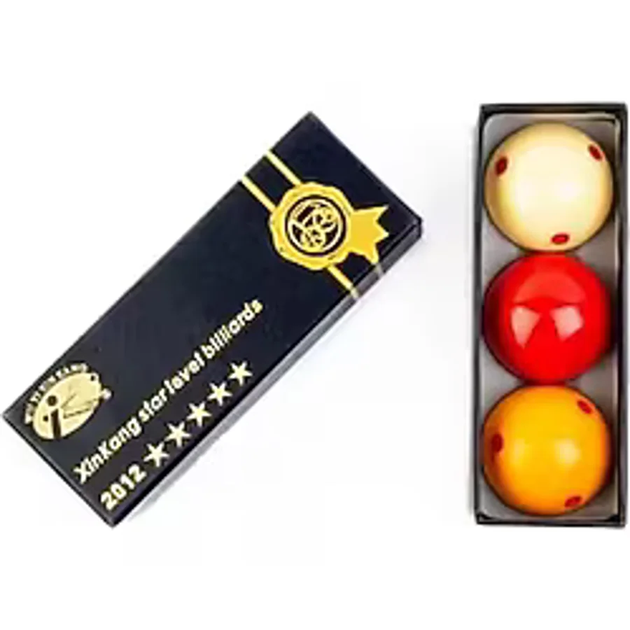 Süper Pro Cup Benekli 3 Top Carom Bilardo Top Seti 61.5 Mm