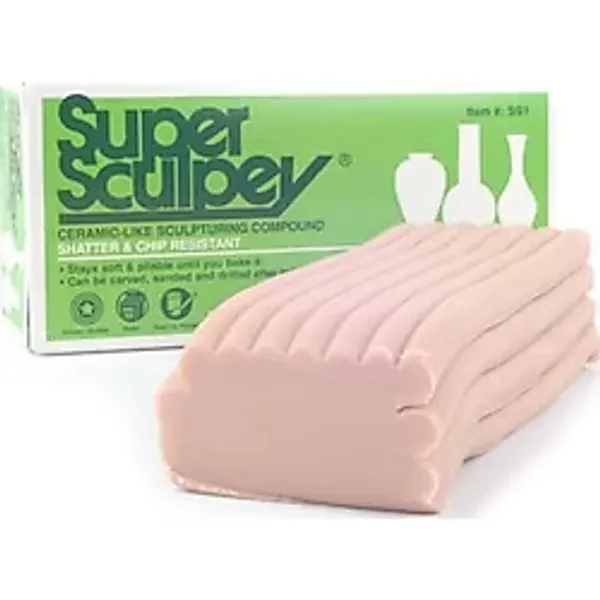 Super Sculpey Fırınlanabilir Seramik ve Model Hamuru 454 G