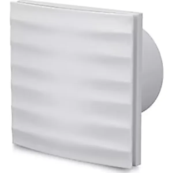 Süper Sessiz 12 W Kapaklı Düz Banyo Wc Aspiratör Fanı 100 Mm Duvar Tipi Tuvalet Hava Havalandırma