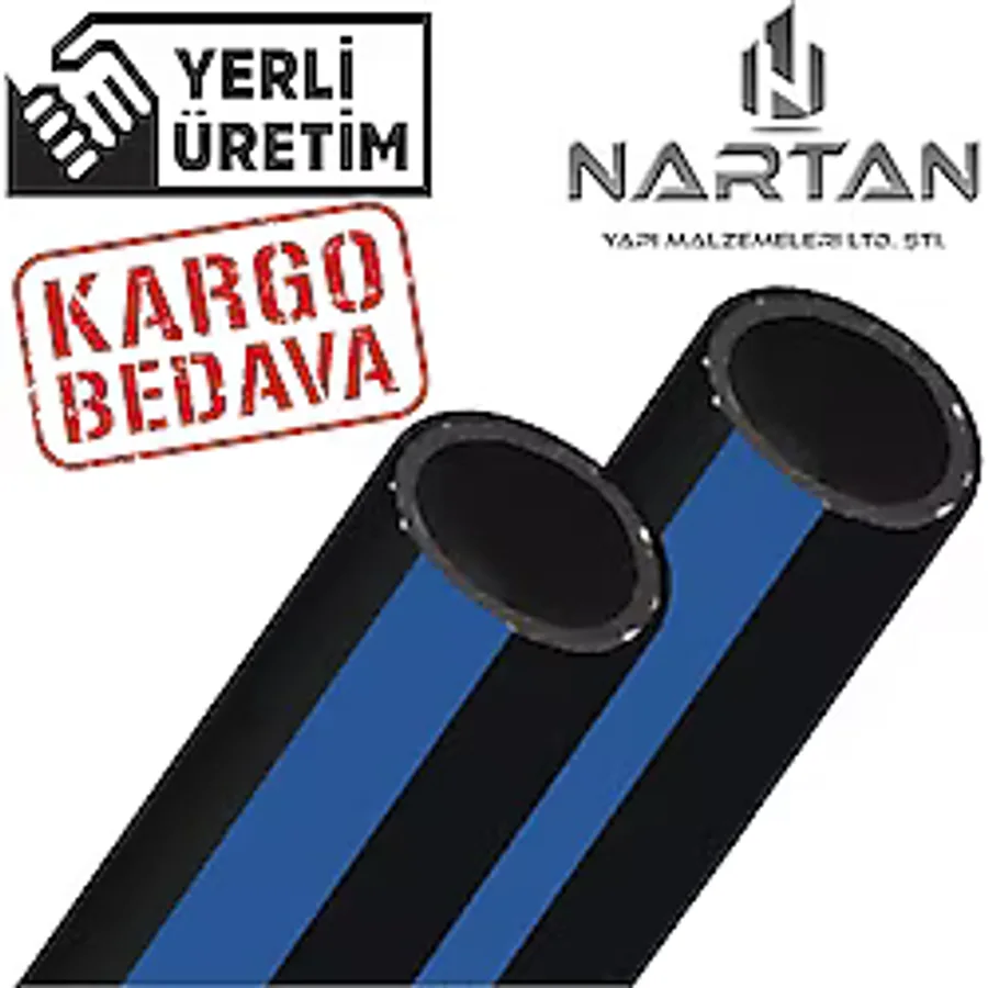 Süper Tulpan Thermo Kauçuk Bahçe Hortumu 1/2" 100 Metre