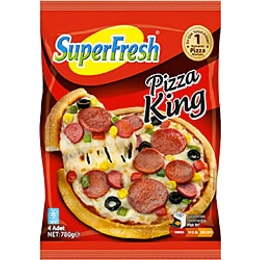 SuperFresh 4'lü 780 gr Pizza King