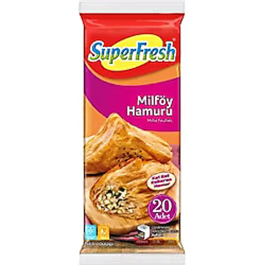 SuperFresh Milföy Hamuru 1 kg