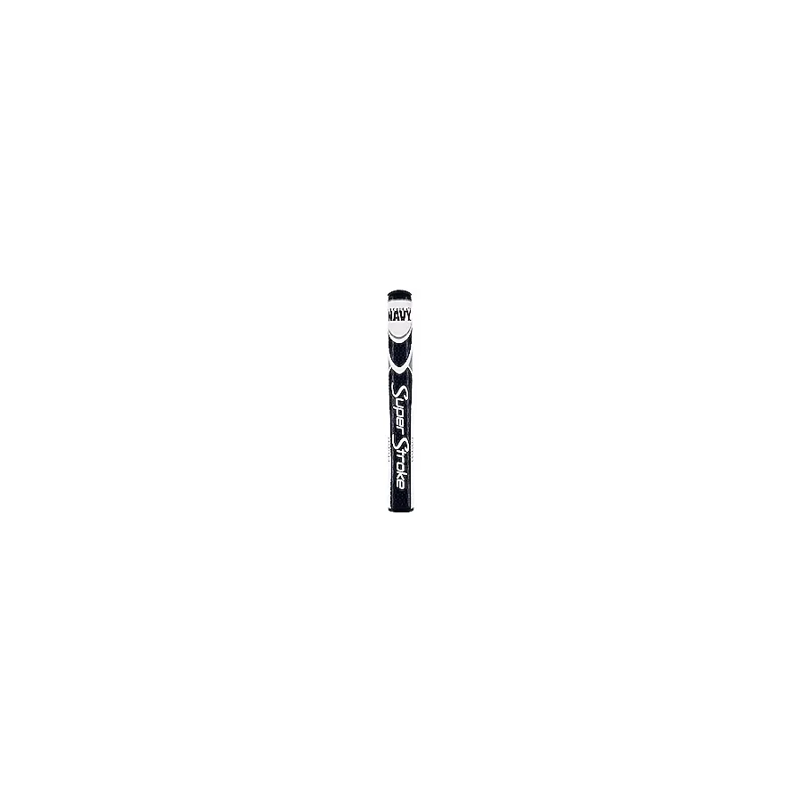 SuperStroke Askeri Golf Sopası Tutacağı, Lacivert (Orta İnce 2.0) Çapraz Çekiş Yüzey Dokusu ve Büyük Boy Profil Daha Tutarlı Bir Darbe için Eşit Kavrama Basıncı Kaymaz Sap (TS040152)