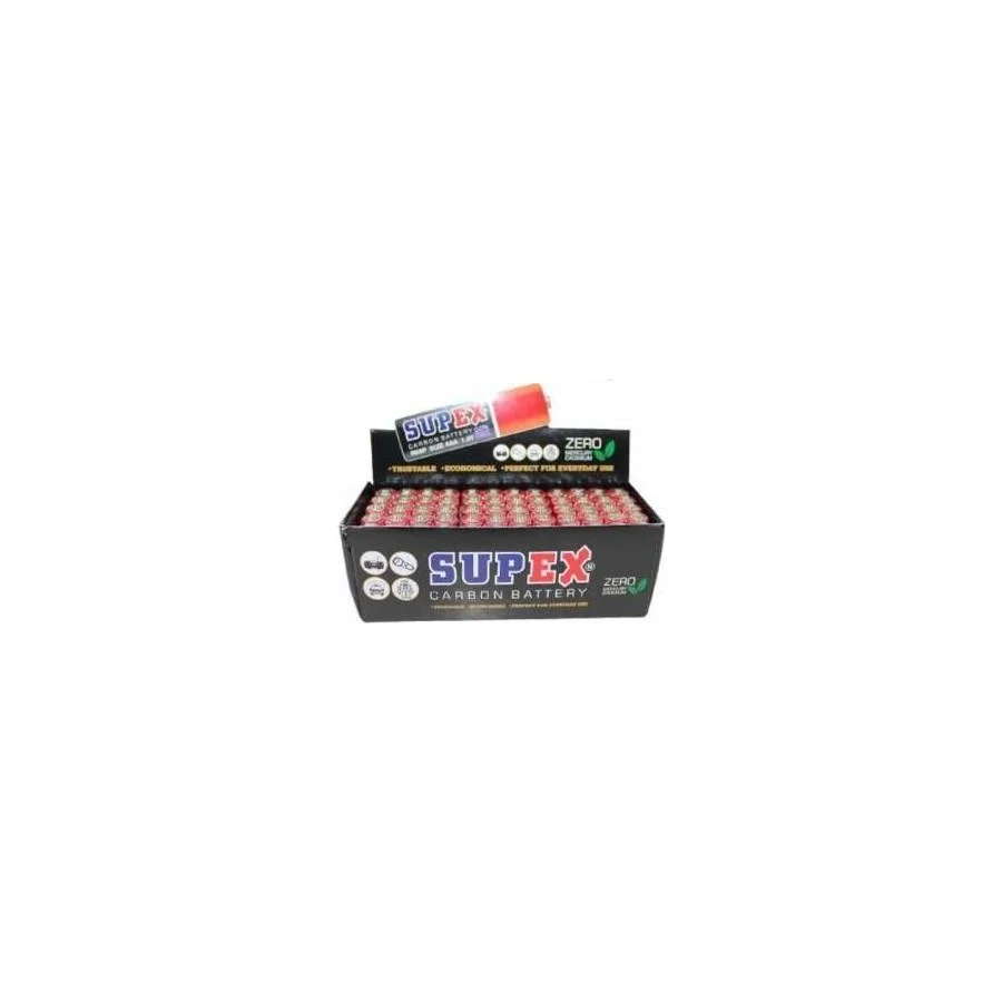 Supex R03 AAA 60'lı İnce Kalem Pil