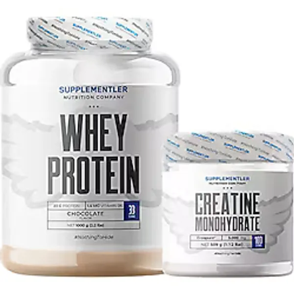 Supplementler.com Whey Protein 1000 Gr + Creatine (Creapure) Kombinasyonu Aromasız
