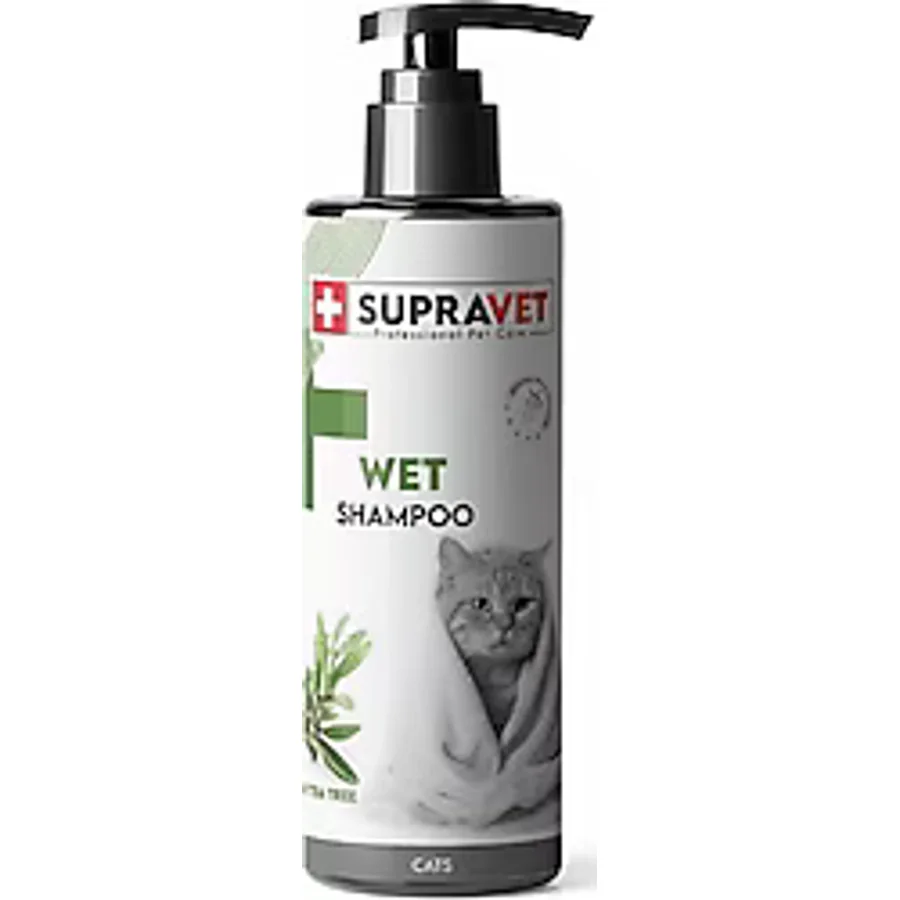 Supravet Çay Ağacı Özlü 200 ml Kedi Şampuanı