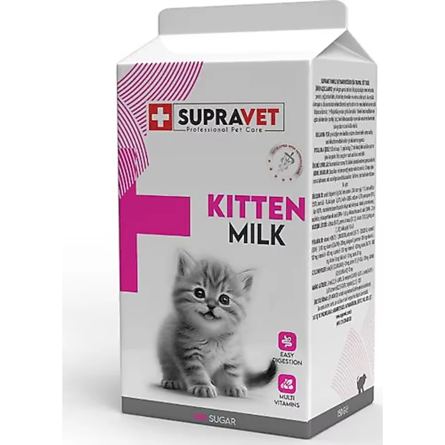 Supravet Kitten Milk Taurinli 150 gr Hamile ve Yavru Kedi Süt Tozu
