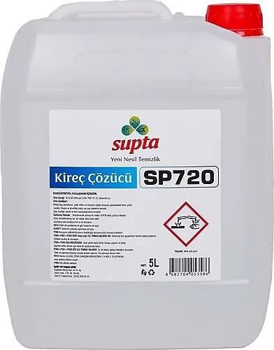 Supta Kireç Çözücü 5 lt
