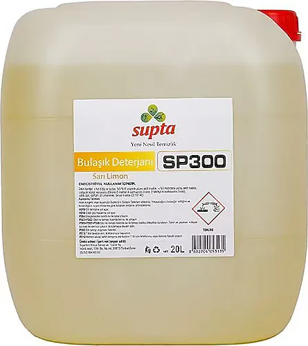 Supta Limon Kokulu Sıvı Bulaşık Deterjanı 30 lt