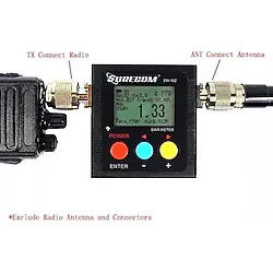 Surecom Sw-102 Dijital Anten Güç Ve Swr Metre Watt Metre Sürecom