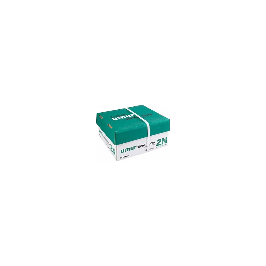 Sürekli Form Kağıdı 11x24cm 2 Nüsha 5.5 Perforeli Renkli 1000 Li