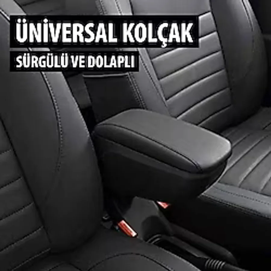 Sürgülü Kol Dayama Kolçak Her Araca Uygun Oto Kolçak Universal