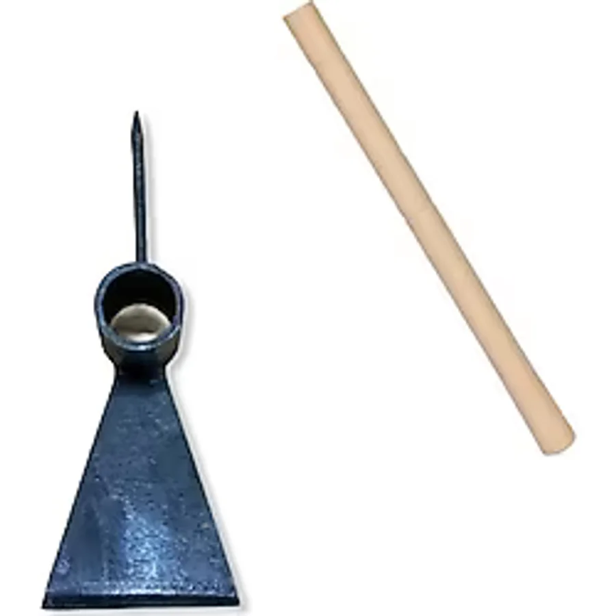 Sürmene Küçük Çift Taraflı Baltalı Kazma - Dövme Çelik - Saplı