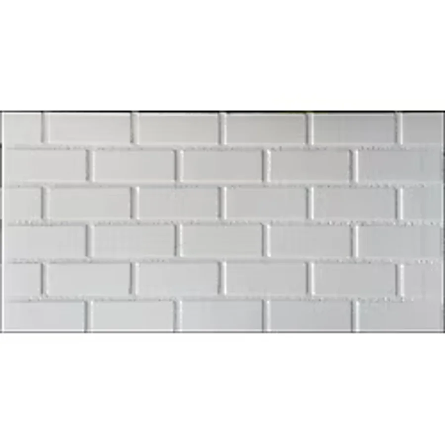Süs Köşe Dekor Düz Tuğla Desen Baskılı Strafor Duvar Panel 4 Adet 2 M2 - 4Lü