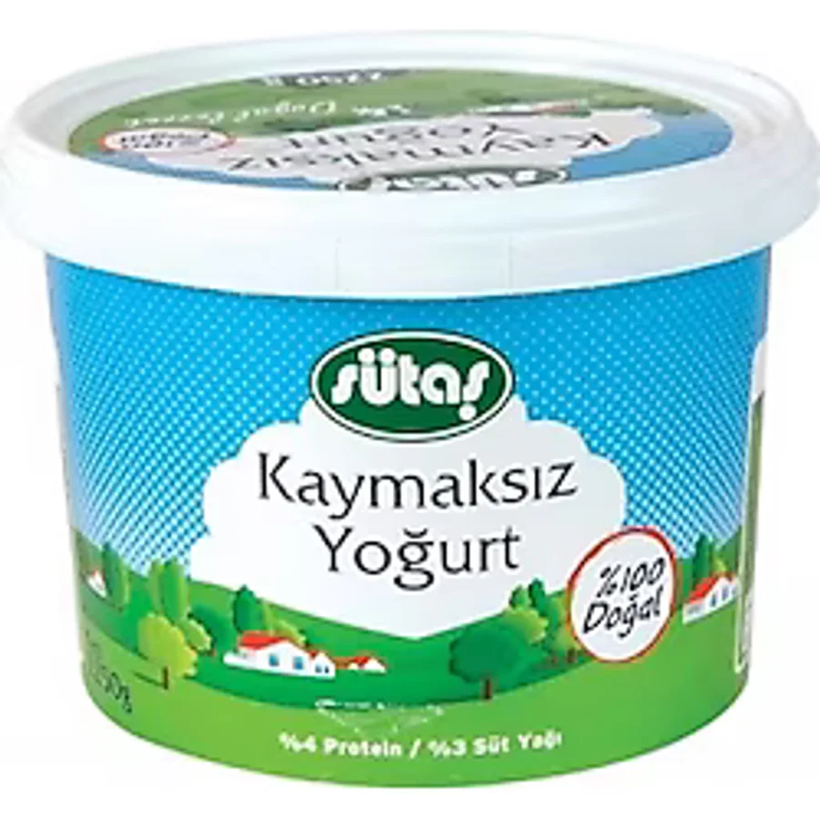 Sütaş 2 kg Kaymaksız Yoğurt