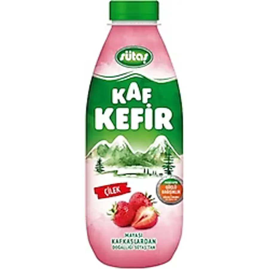 Sütaş Çilekli Kaf Kefir 1 lt