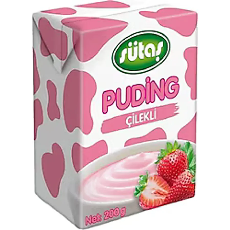 Sütaş Çilekli Puding 200 gr