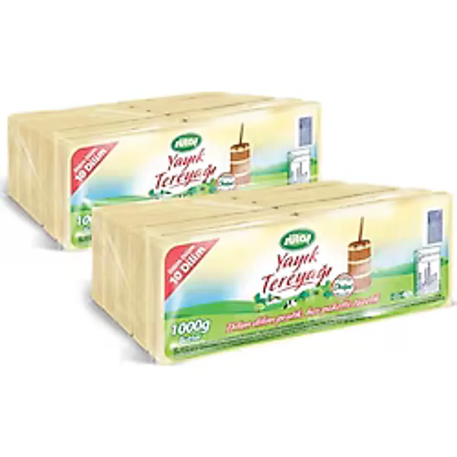 Sütaş Dilimli Yayık Tereyağı 1000 gr x 2 Adet