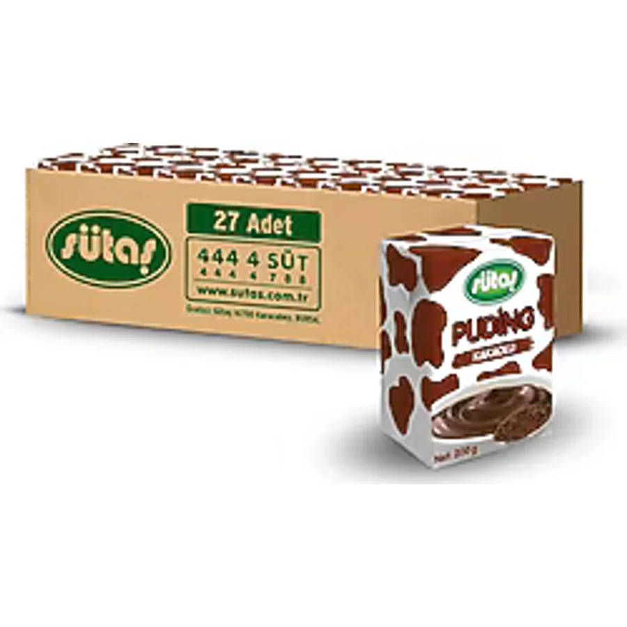 Sütaş Kakaolu Puding 27x200 gr