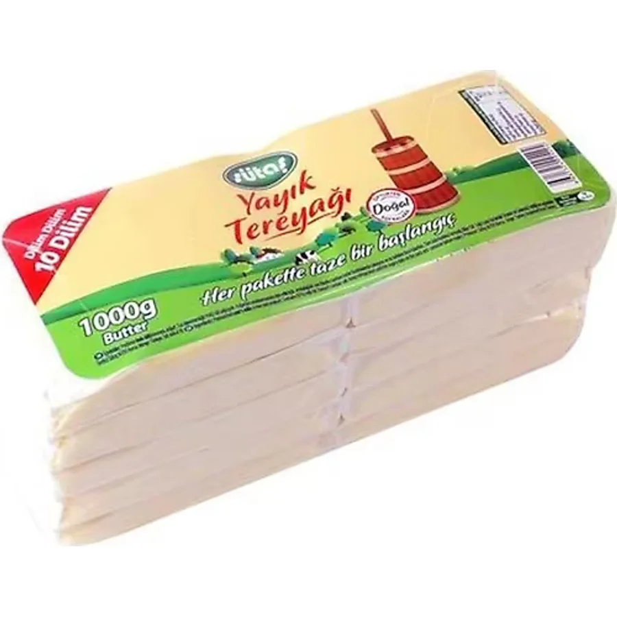 Sütaş Tereyağı Dilimli 1 kg