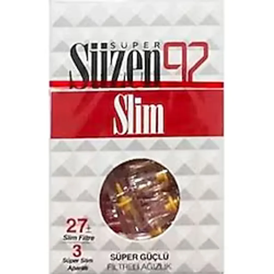 Süzen92 Süper Güçlü Filtreli Ağızlık 27 Slim + 3 Süper Slim Aparat