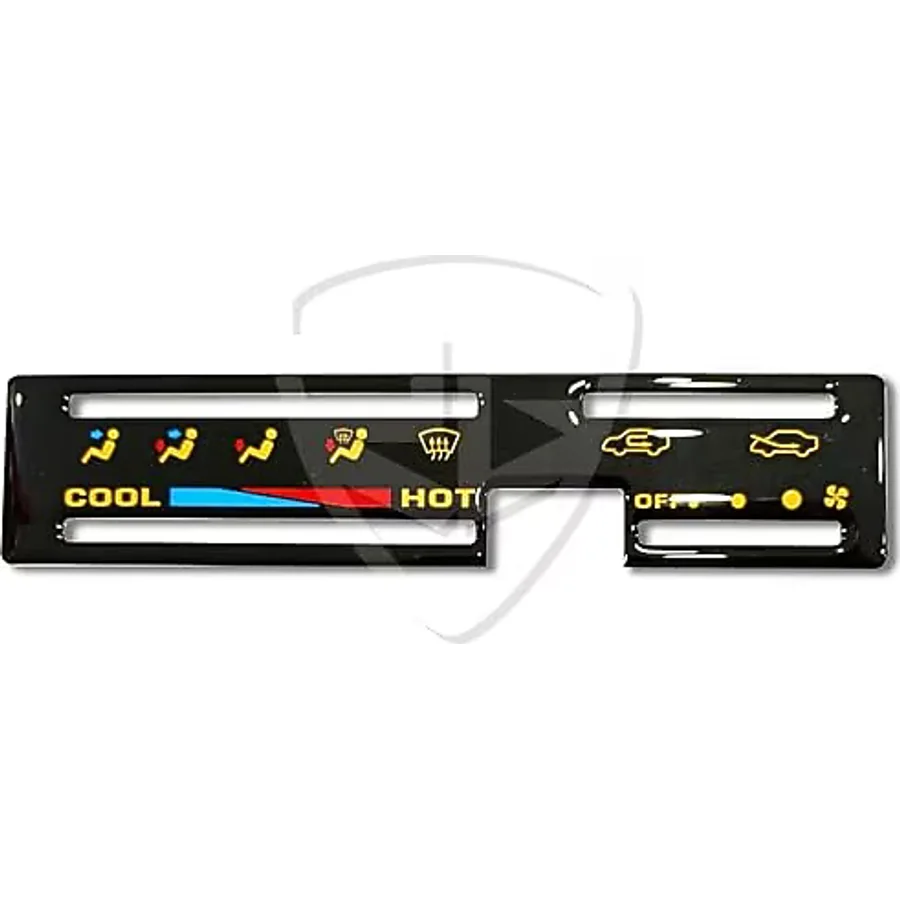 Suzuki Jimmny Samuray Klima Gösterge Konsol 3D Sticker