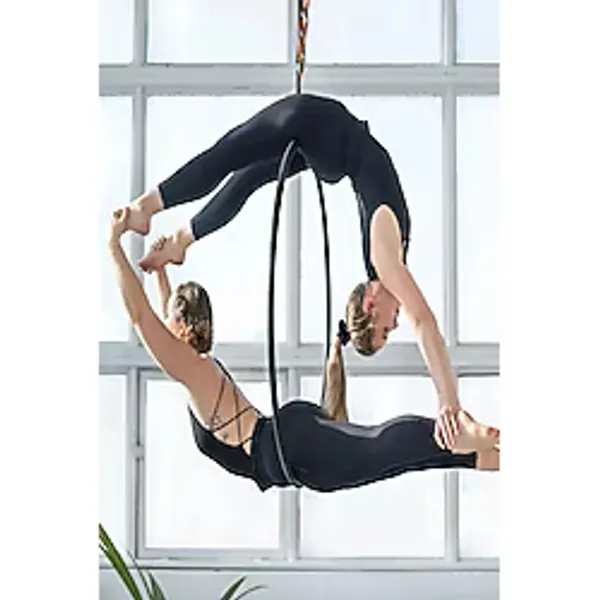 Svava Profesyonel Hava Çemberi Trapez Jimnastik ve Aerial Hoop Dans Egzersiz Halkası