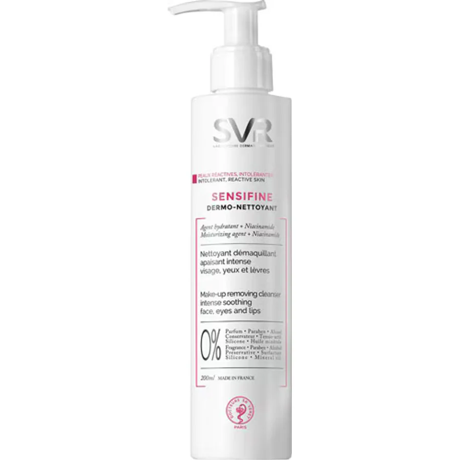 SVR Sensifine Dermo-Nettoyant 200 ml Makyaj Temizleme Kremi