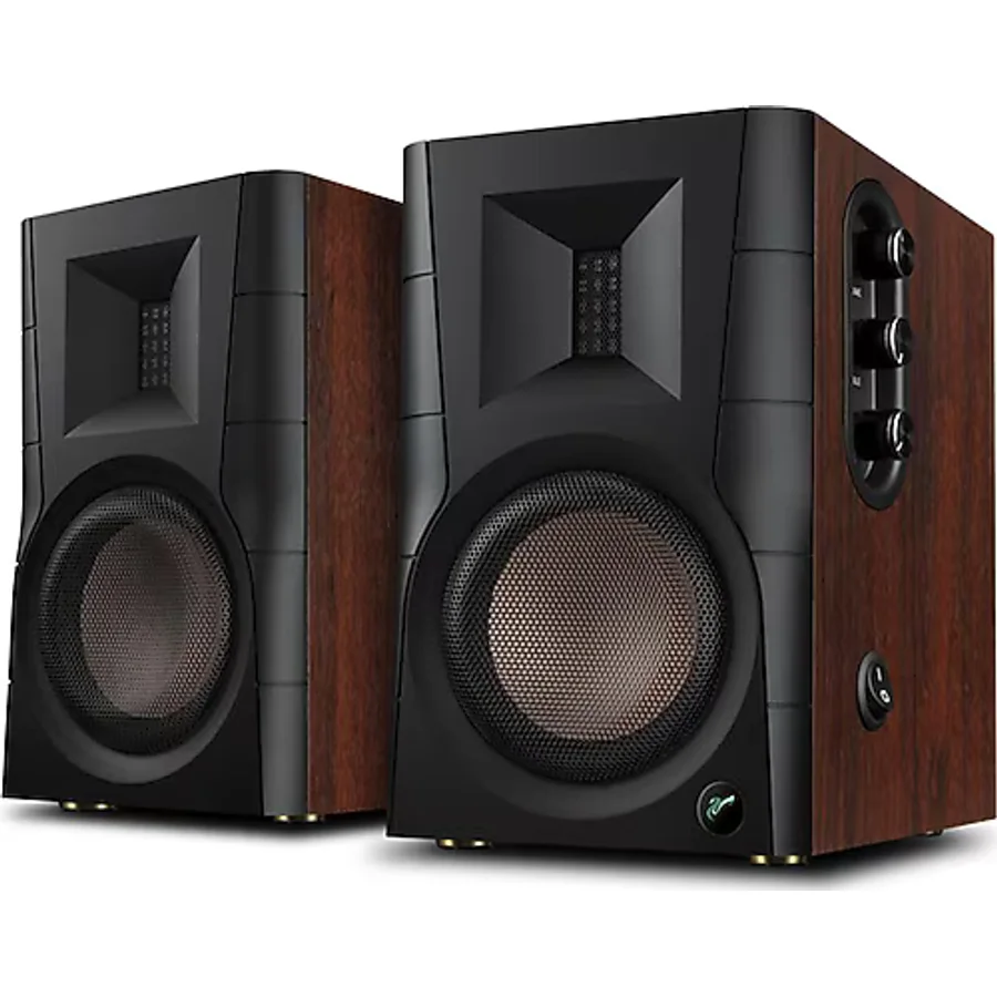 Swan D200 5" Bluetooth Hoparlör Seti - Kahverengi