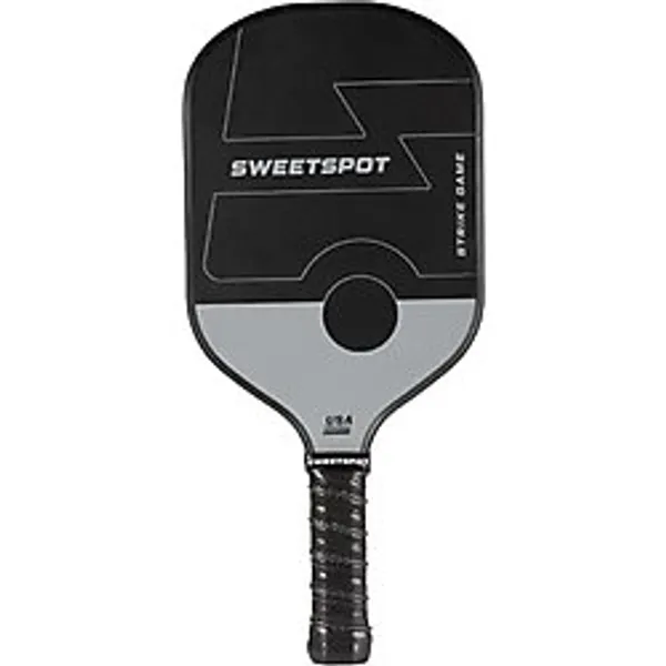 SweetSpot Strike Game Karbon Fiber Pickleball Paddle USAPA Onaylı Hafif Turşu Topu Raketi Siyah ve Gri
