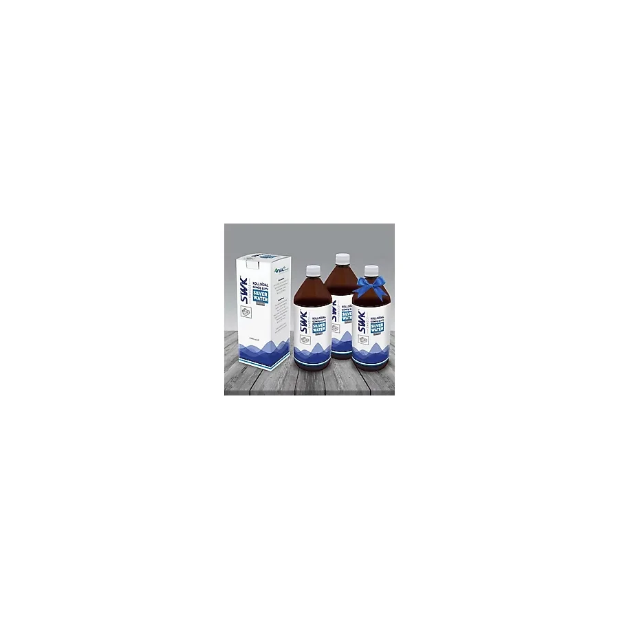 Swk 100 Ppm Kolloidal Gümüş Suyu 1000 ML 3 AL 2 ÖDE