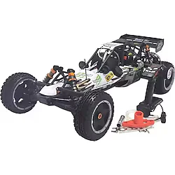 Sy Racıng 1/5 Baja 5b 30.5cc Rtr Kurşunsuz Benzinli Uzaktan Kumandalı Rc Arazi Model Araba 80+ Kmh 75CM Uzunluk Offroad Beyaz-Yeşil ( Kullanıma Hazır)