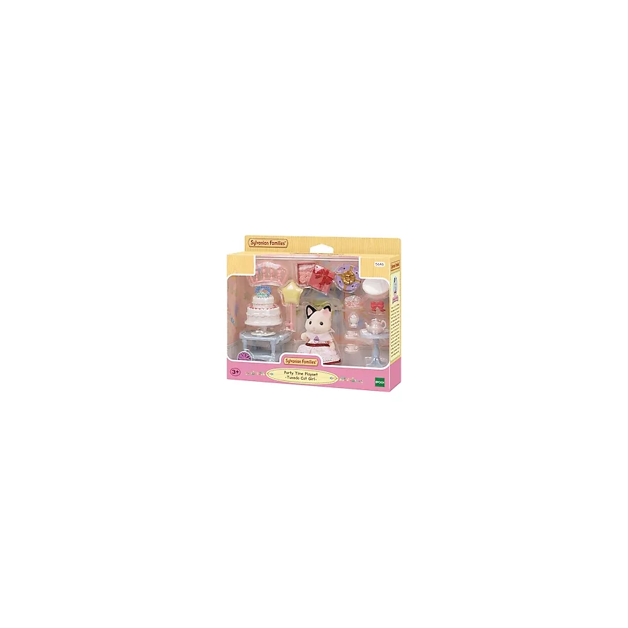 Sylvanian Families Parti Zamanı Oyun Seti Smokin Kedi Kız 5646