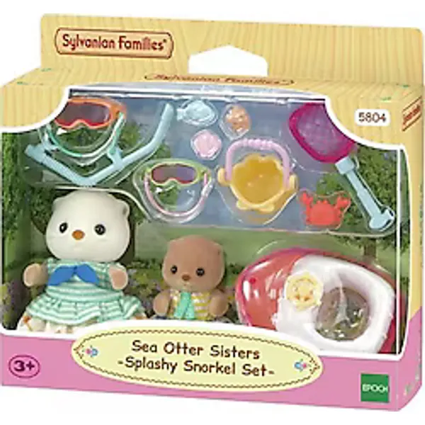 Sylvanian Families Su Samuru Kız Kardeşler Şnorkel Seti 5804