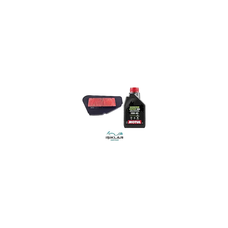 Sym Fiddle 3 125 Motul Yağ Ve Hava Filtre Bakım Seti Bs0034