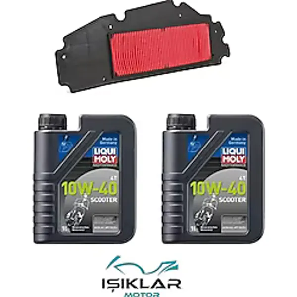 Sym Joymax 250 Liqui Moly Yağ Ve Hava Filtre Bakım Seti Bs0027
