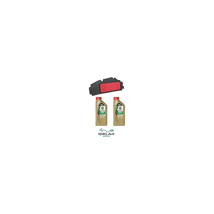 Sym Z Plus 250 Castrol Yağ Ve Hava Filtre Bakım Seti Bs0027