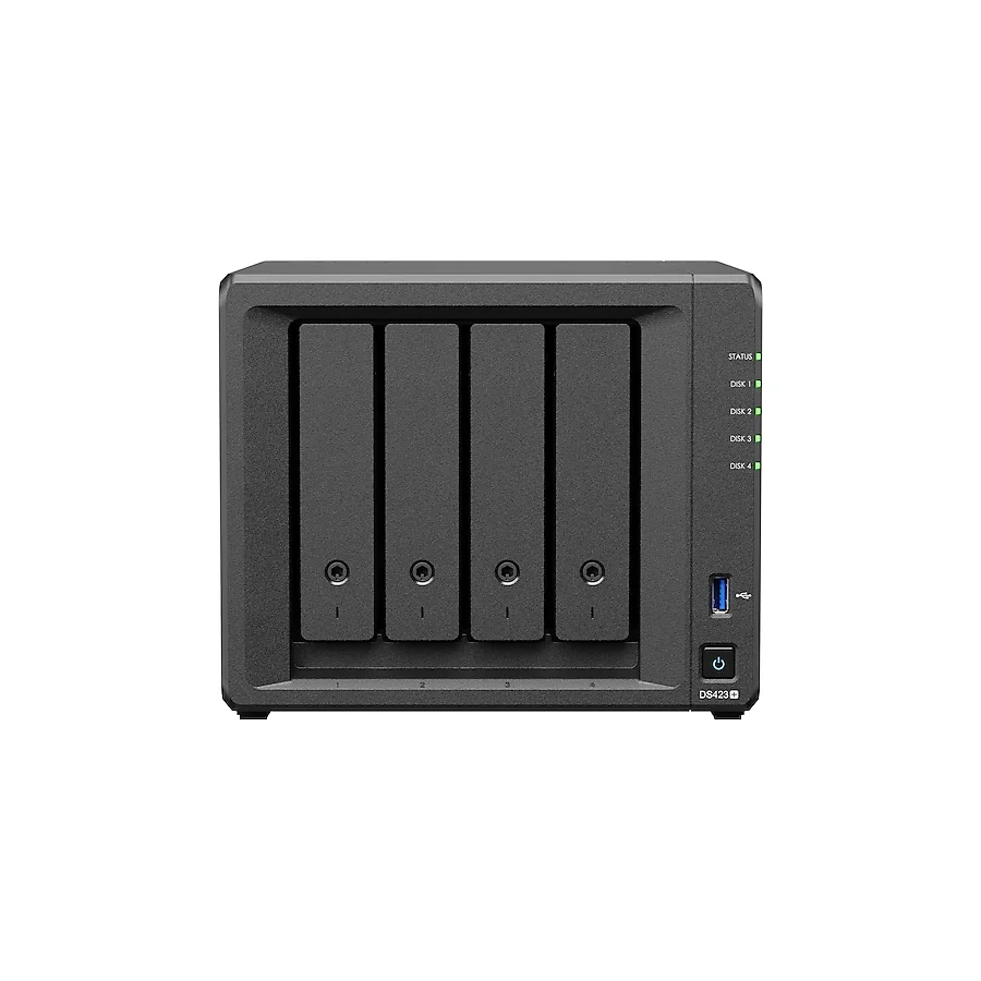 Synology DS423 Plus 2 GB 4 Yuvalı 108 TB Destekli NAS Depolama Ünitesi