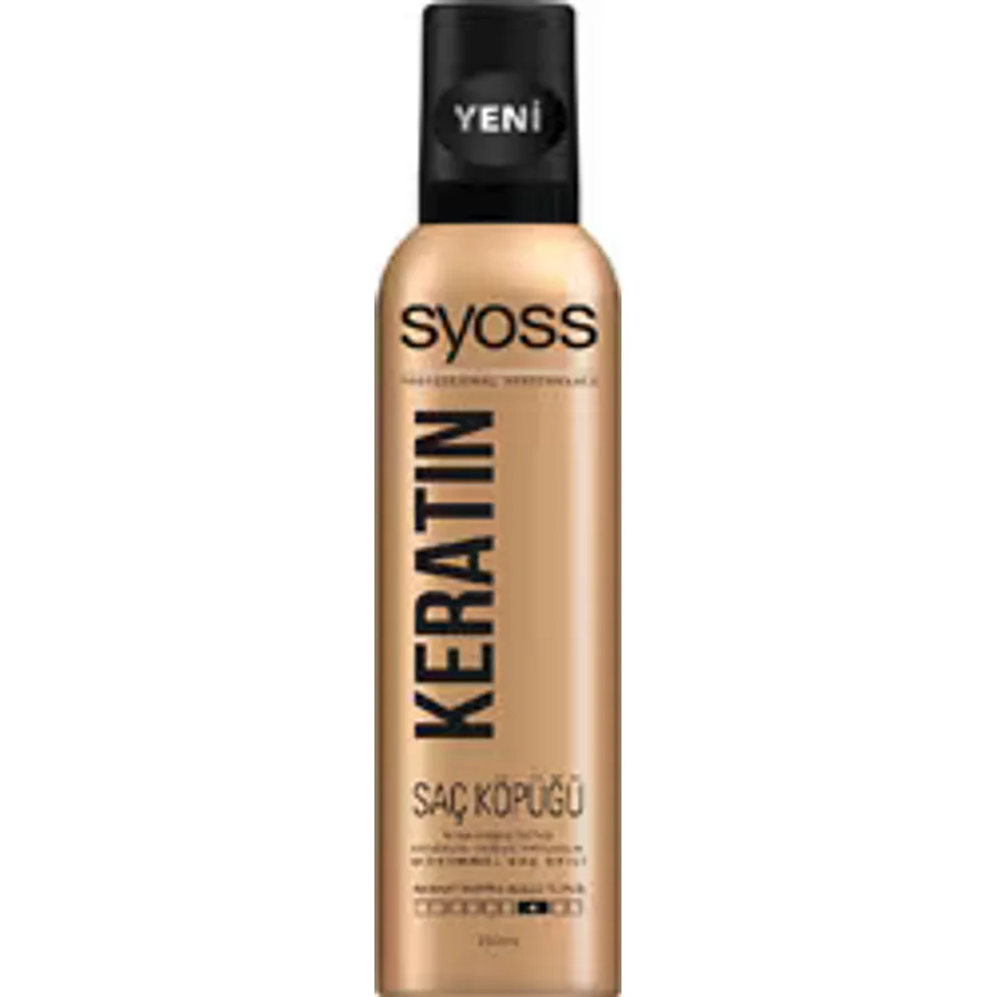 Syoss Keratin Extra Güçlü Tutuş 250 ml Saç Köpüğü